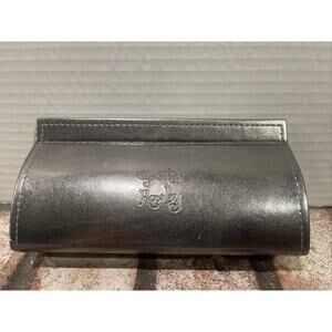 CYNTHIA ROWLEY Eyeglasses Sunglasses Hard Case Gunmetal Silver